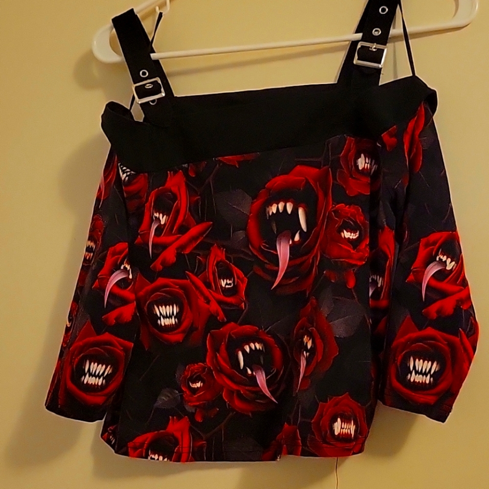 Kill star red rose top